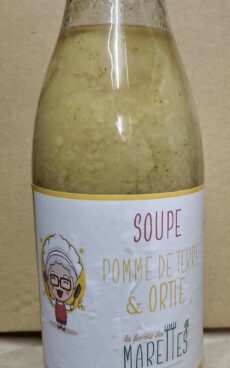 Soupe pomme de terre-ortie