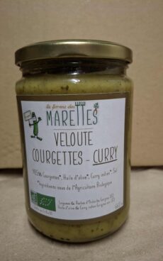 Velouté courgettes-curry